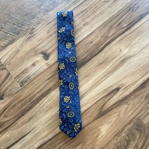 Ted Baker London Flower Leaves Silk Tie